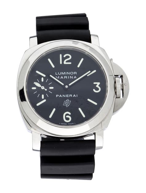 panerai luminor steel strap|Panerai Luminor marina strap.